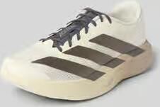 Adidas Performance Adizero Evo hardloopschoenen ecru grijs