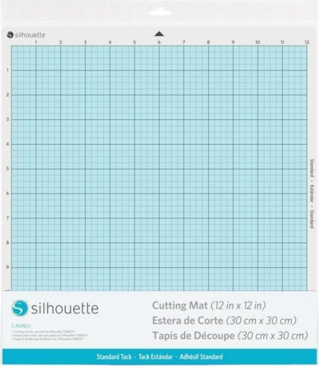Silhouette  Cutting Mat - 30 x 30 cm, Standard Tack    Schneidematte für Silhouette Schneideplotter