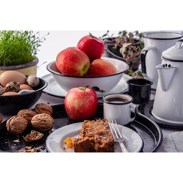Mug blanc 620 mL Graniteware