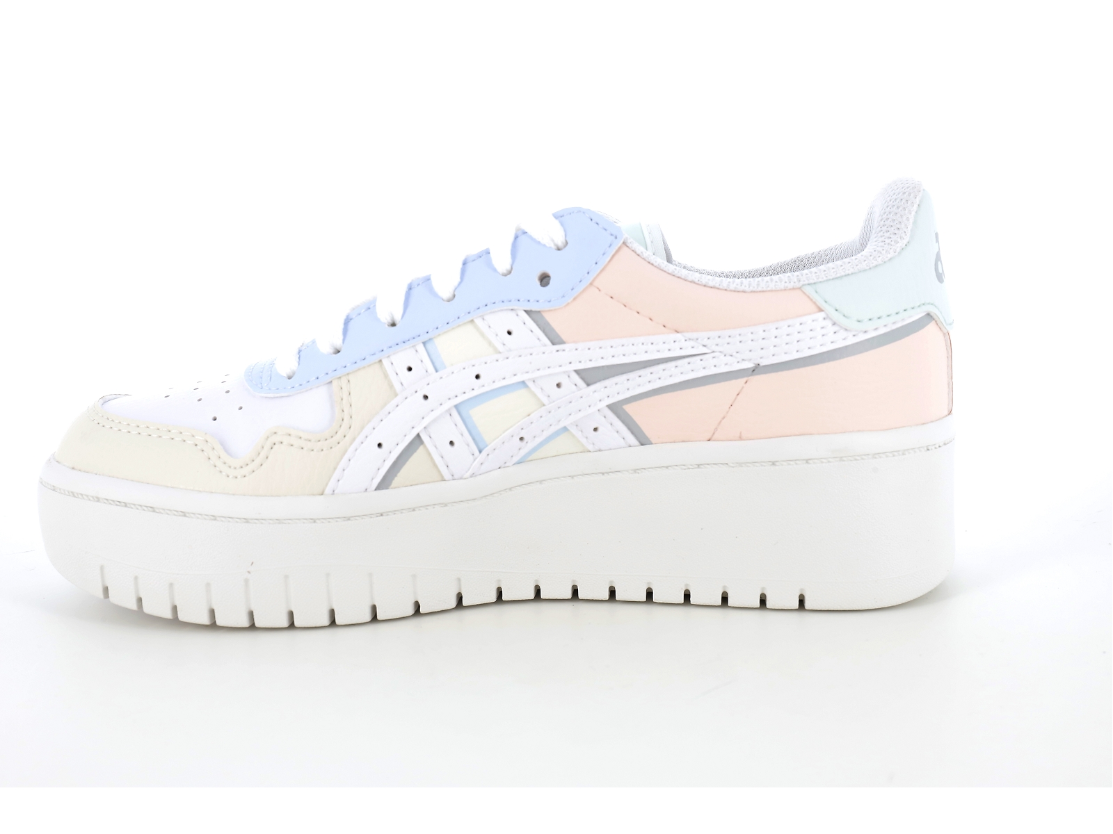 Asics-JAPAN S PF Cuir Blanc multi