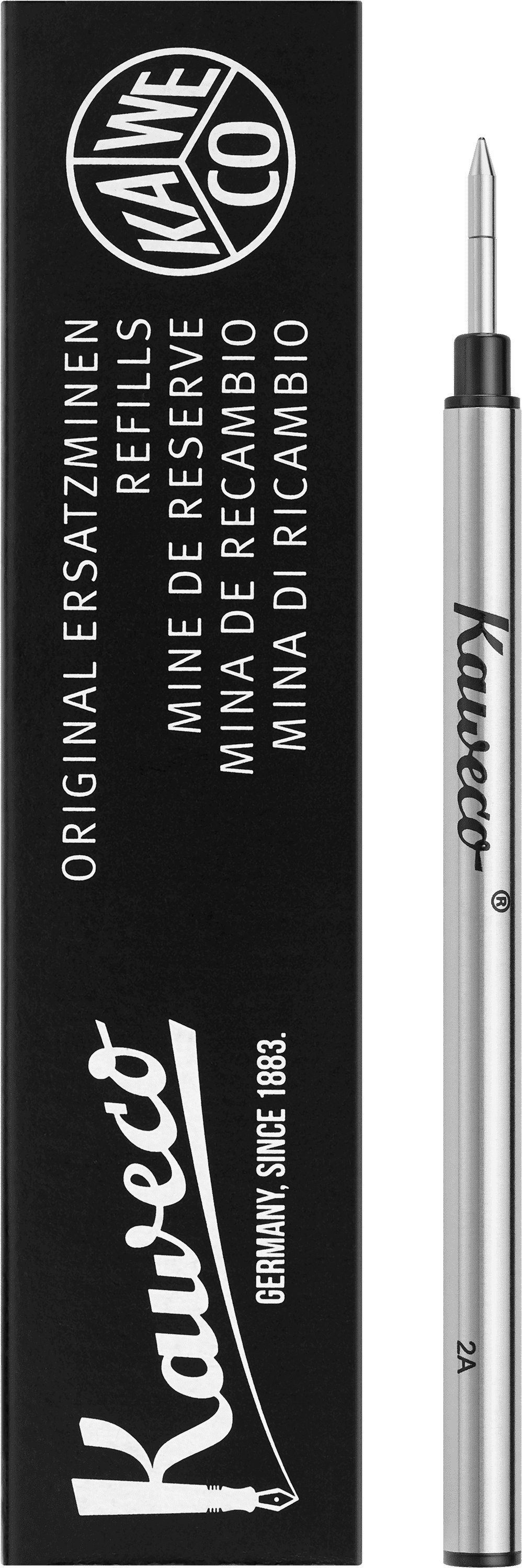 Kaweco Rollerball Refill 1 refill, Black, 0.7 mm