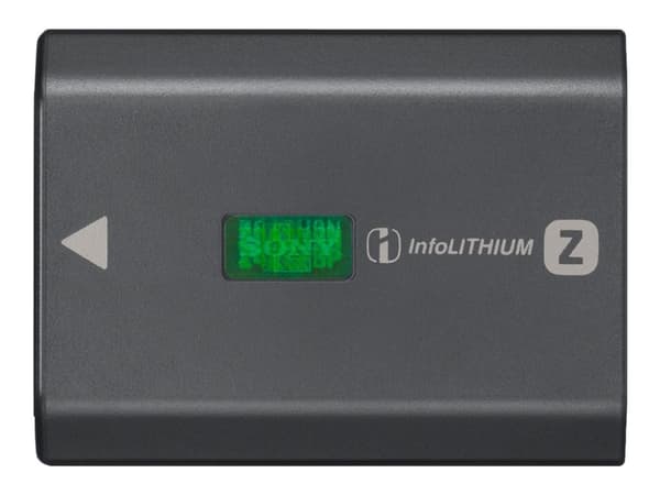 Sony NP-FZ100 - Batteri - Li-Ion - 2280 mAh - for Sony VG-C5; Cinema Line ILME-FX3; a6700; a7 IV; a7C; a7C II; a7CR; a7s III; a9 II; a9 III