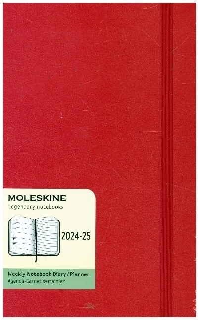 Moleskine 18 Monate Wochen Notizkalender 2024/2025, L/A5