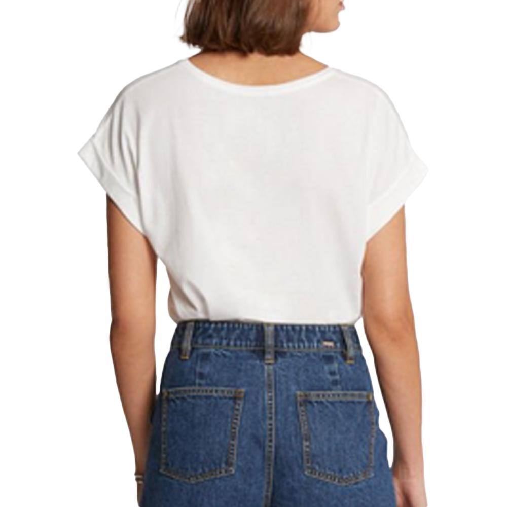 Morgan T-Shirt Blanc Femme Morgan DAQUA