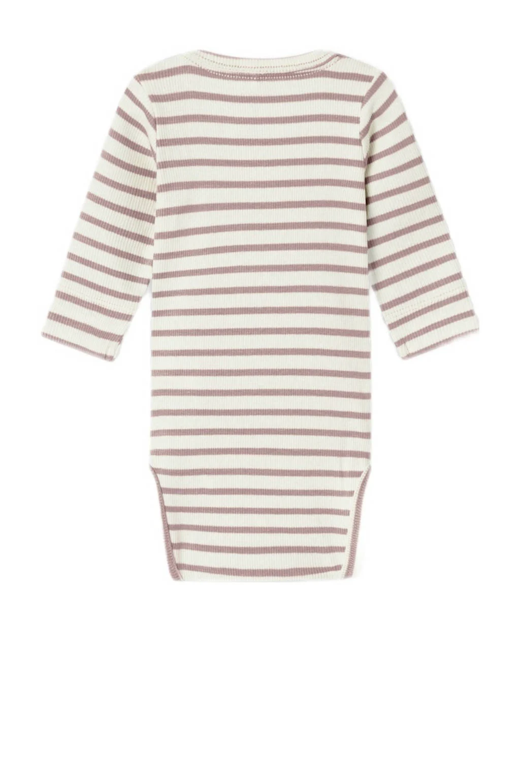 NAME IT gestreepte romper NBNBANI mauve/ecru