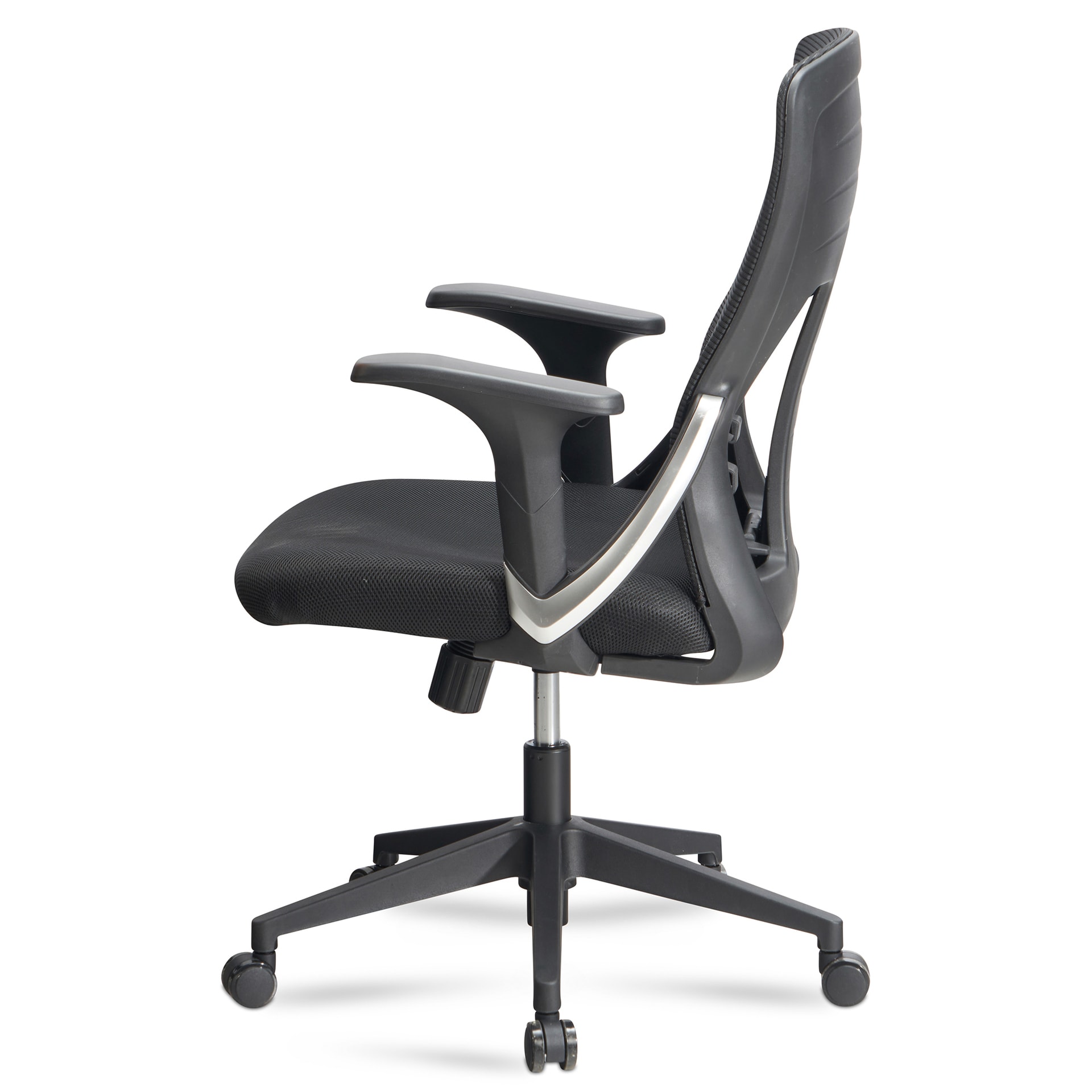 CASAVANTI Bürostuhl 65 x 104 x 65 cm Stoff schwarz