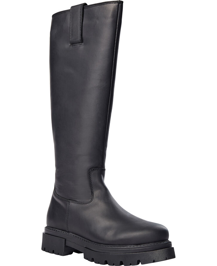 Shoe Biz Skin Crazy Horse Black
