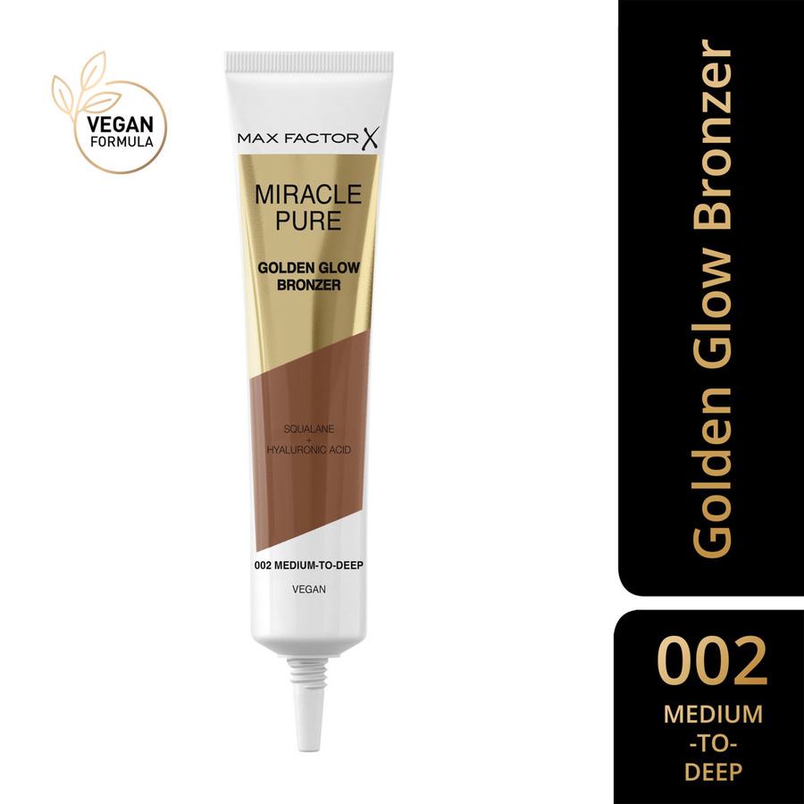 Max Factor Miracle Pure Golden Glow Bronzer Medium To Dark 15ml