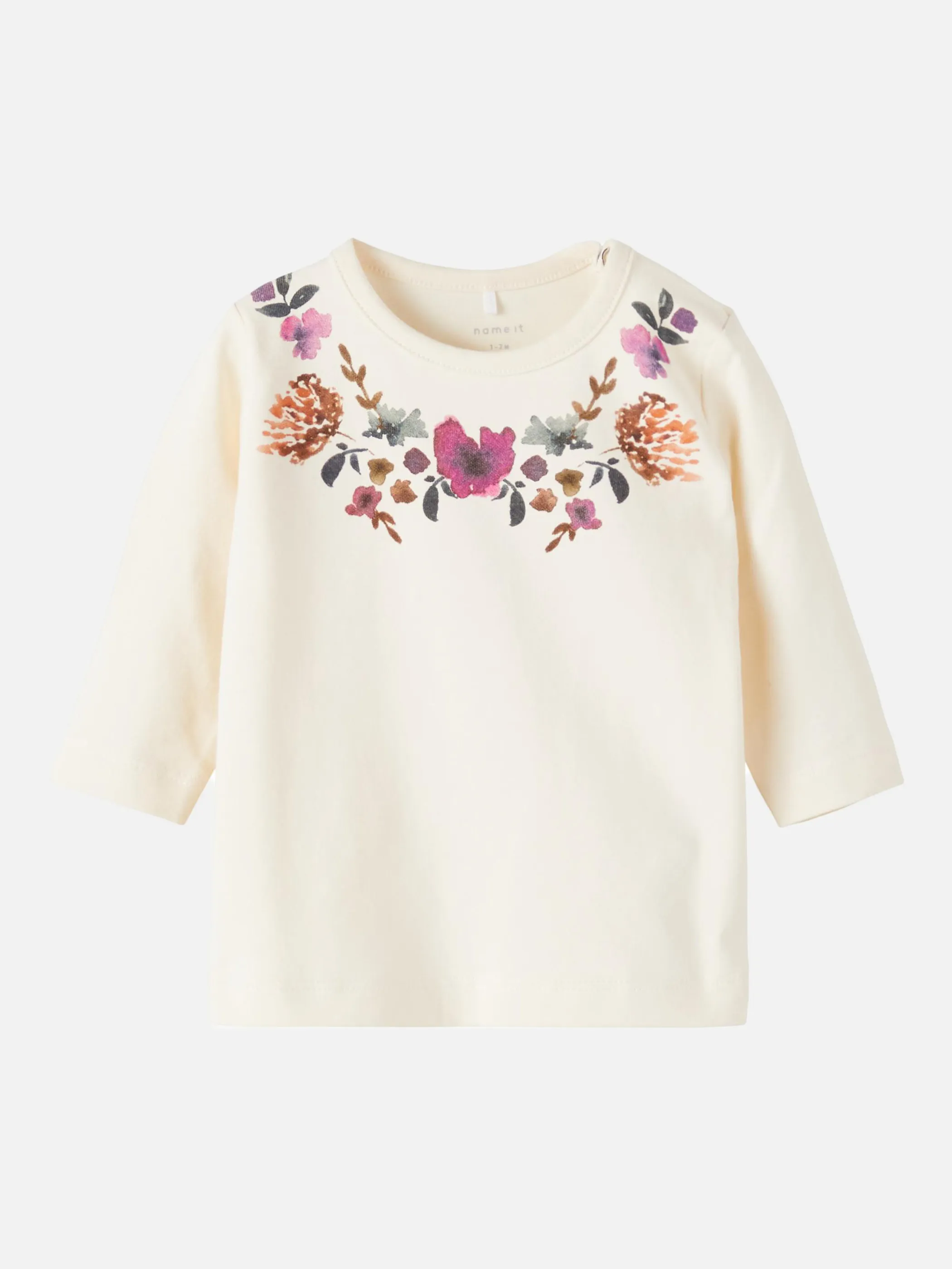 Baby Mädchen Longsleeve mit kleinem Print