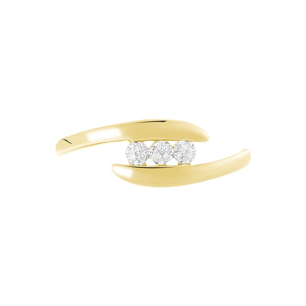 Bague Delphine Or Jaune Diamant
