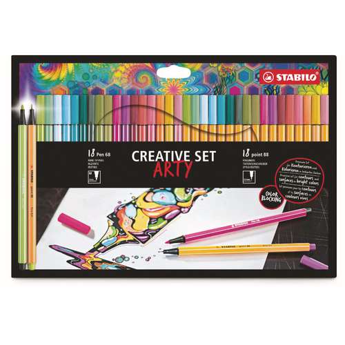 STABILO® ARTY Creative Sets, Pen 68 & point 88