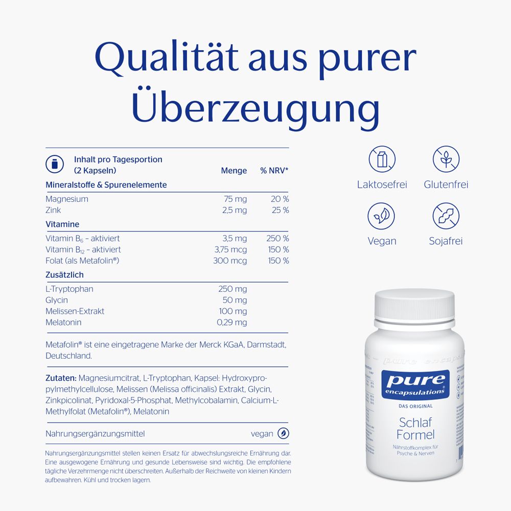 Pure Encapsulations Schlaf Formel