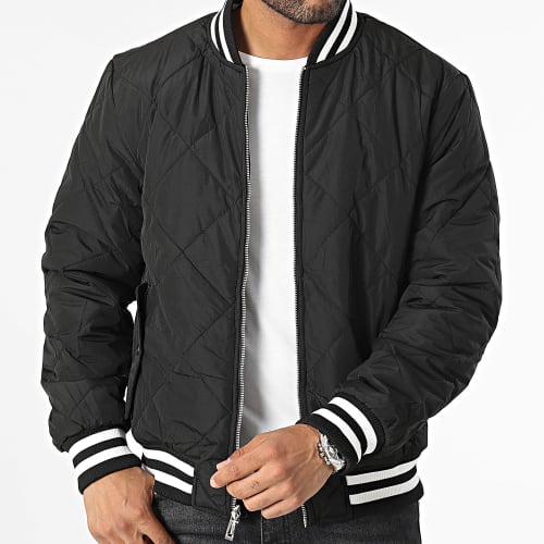 Veste Bomber Noir Réversible