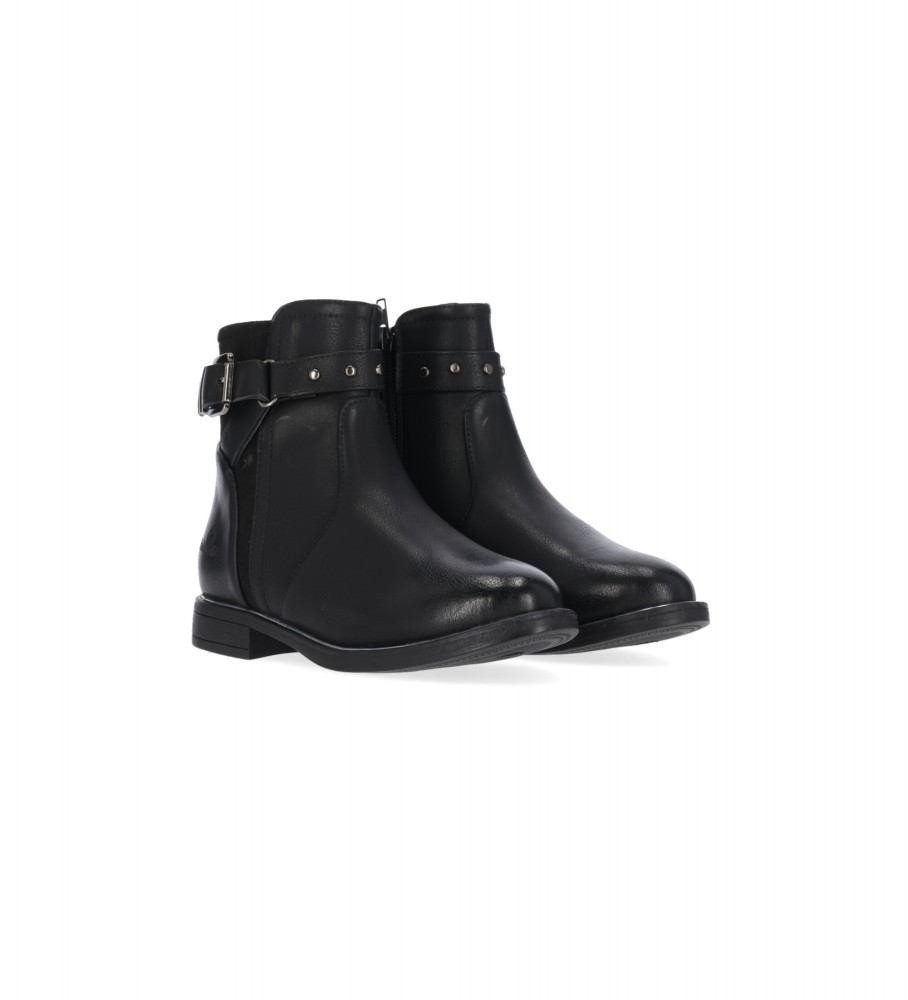 Botas de cano curto pretas Chika10 Kids Carisa 20