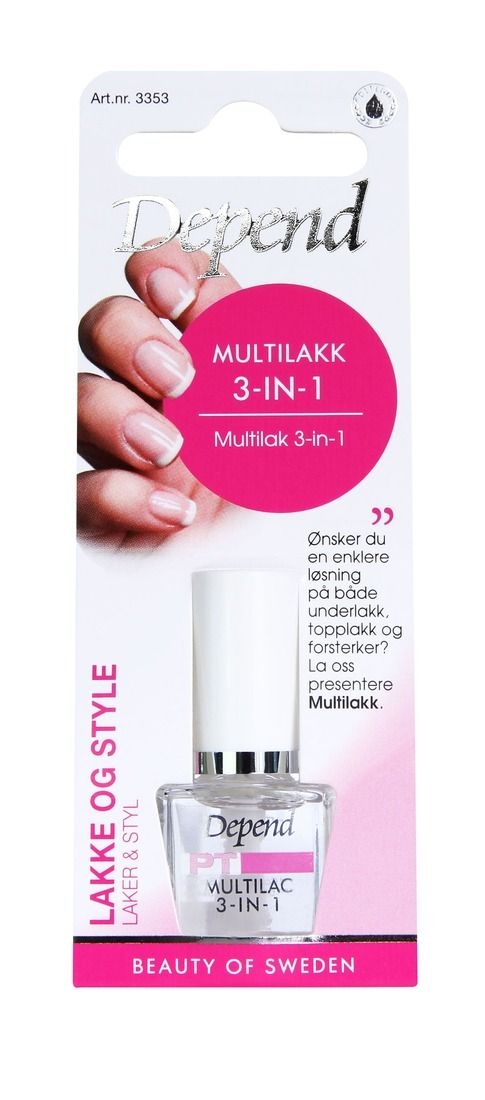 Multi lakk 3-in-1