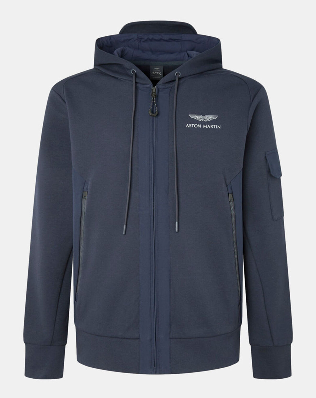 Hackett London Sweat zippé Aston Martin Racing bleu marine