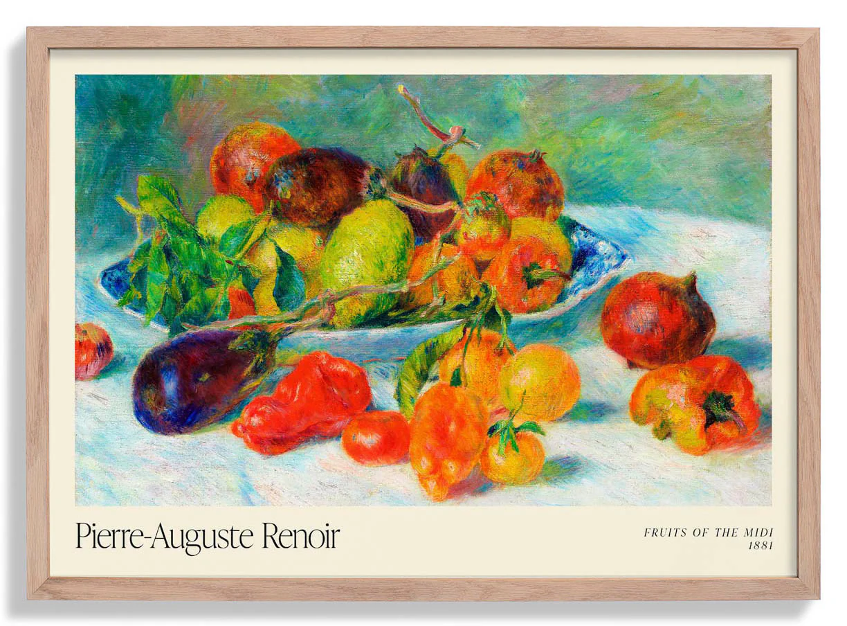 Früchte des Midi Kunstausstellung von Pierre A. Renoir