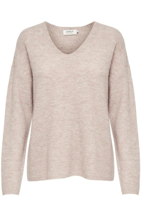 Only beige dames trui