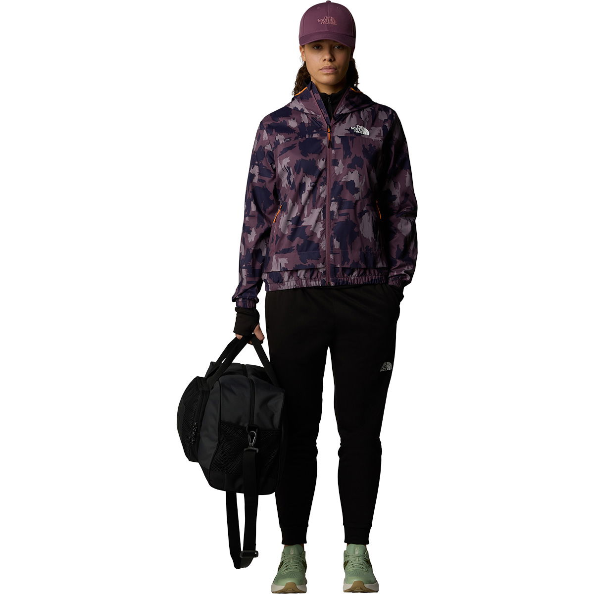 The North Face Mountain Athletics Print Wind Track Jakke Dame