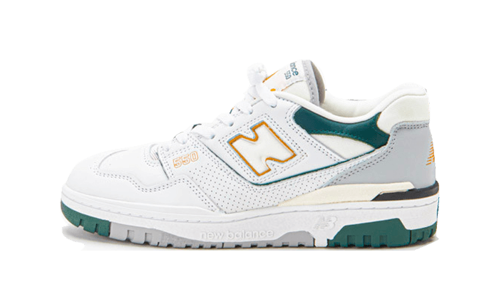 New Balance 550 White Nightwatch Green - 48h Delivery