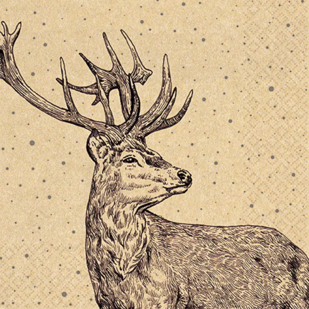 Serviette Proud Deer 20tlg.