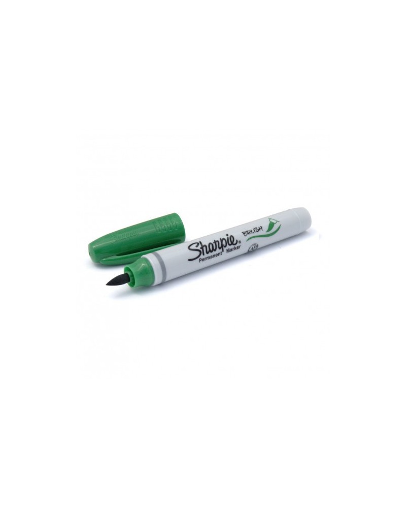 Sharpie Brush Vert