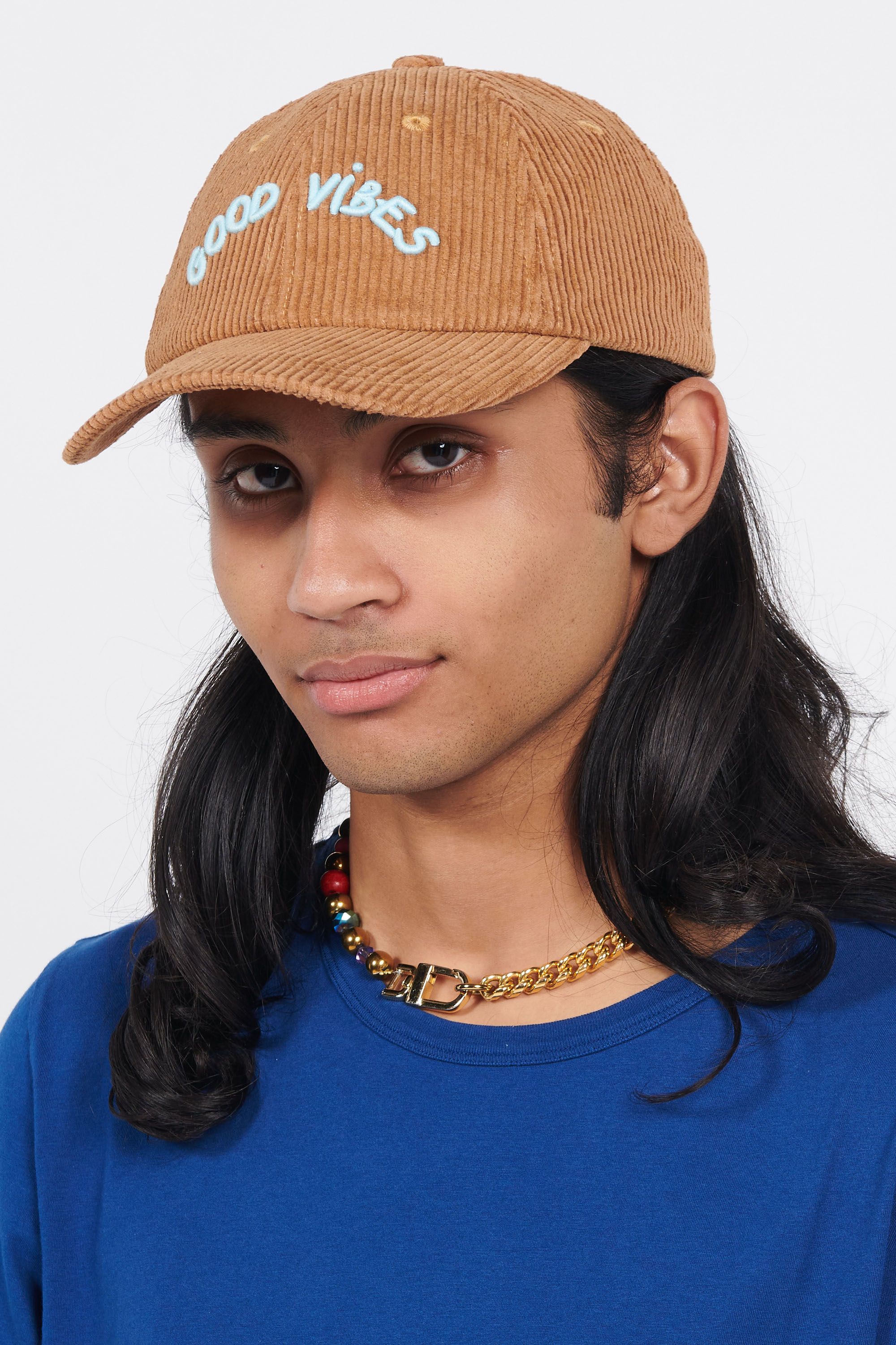 MAISON LABICHE Casquette  BEAUMONT GOOD VIBES Orange