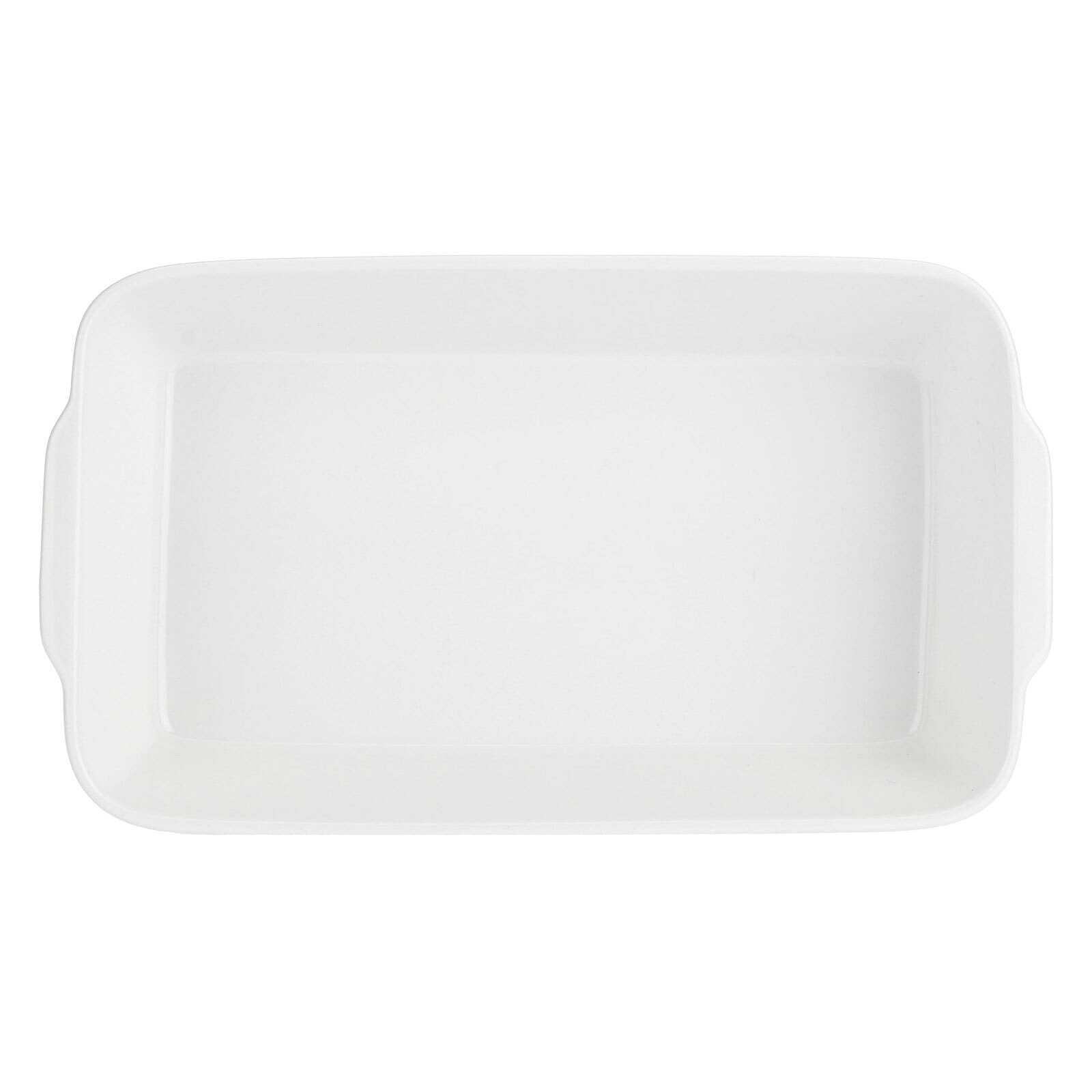 LA PORCELLANA BIANCA Auflaufform ANGHIARI 26 x 15 cm Porzellan weiß