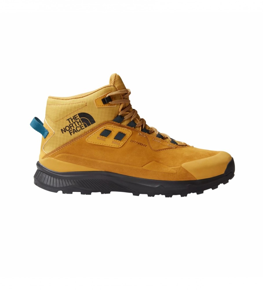 Botas The North Face Cragstone de couro amarelo