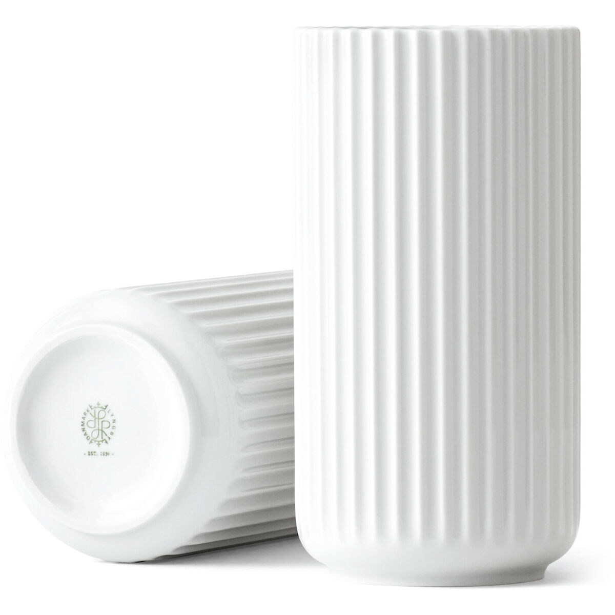 Vase 20 cm Hvit
