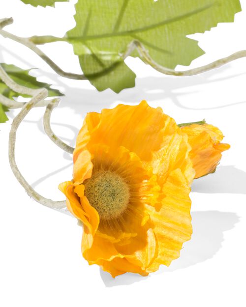fleur artificielle de pavot