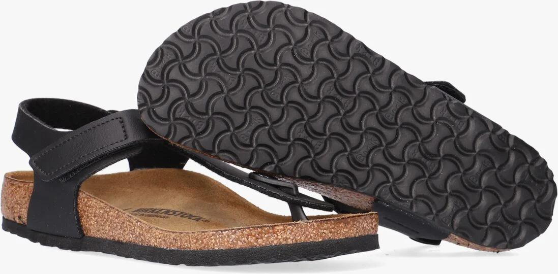 BIRKENSTOCK zwarte birkenstock sandalen kairo kids