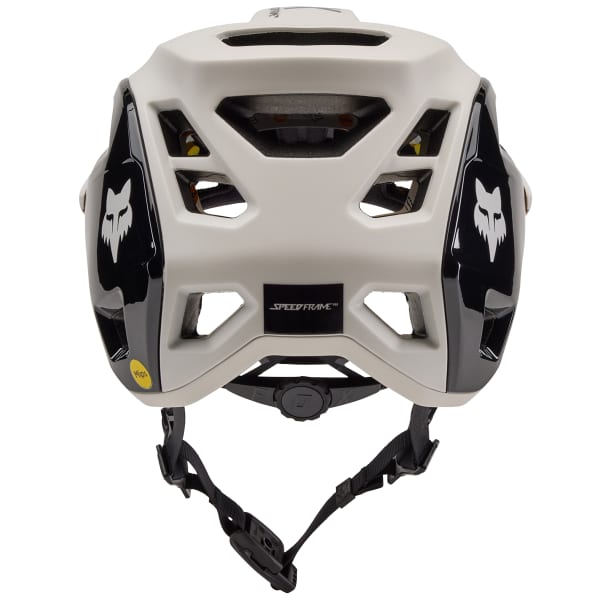Casque VTT FOX SPEEDFRAME PRO BLOCKED VINTAGE WHITE