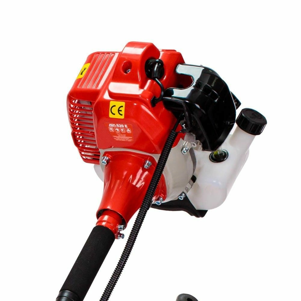 Débroussailleuse thermique 2 temps 52 cm3 coupe 42cm lame 3 dents harnais villager agm520e