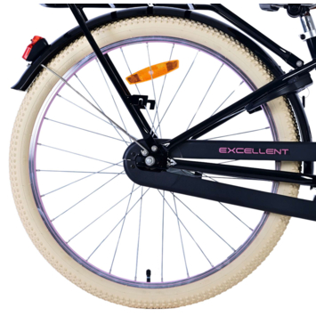 Volare Excellent kinderfiets zwart 24 inch