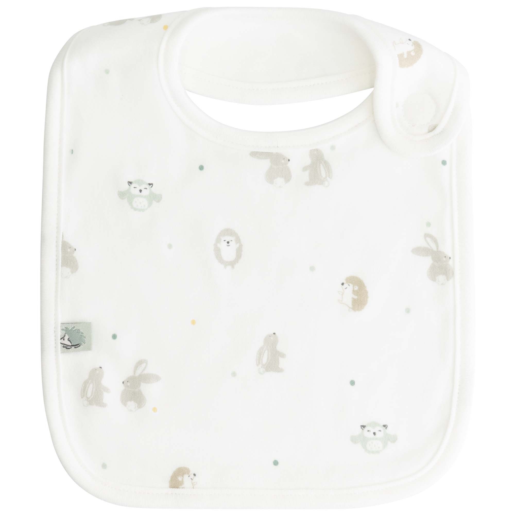 Prénatal Slab Kleine Vriendjes 2-pack wit