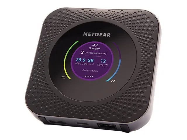 NETGEAR Nighthawk M1 Mobile Router - Mobilt hotspot - 4G LTE Advanced - 1 Gbps - 1GbE, Wi-Fi 5