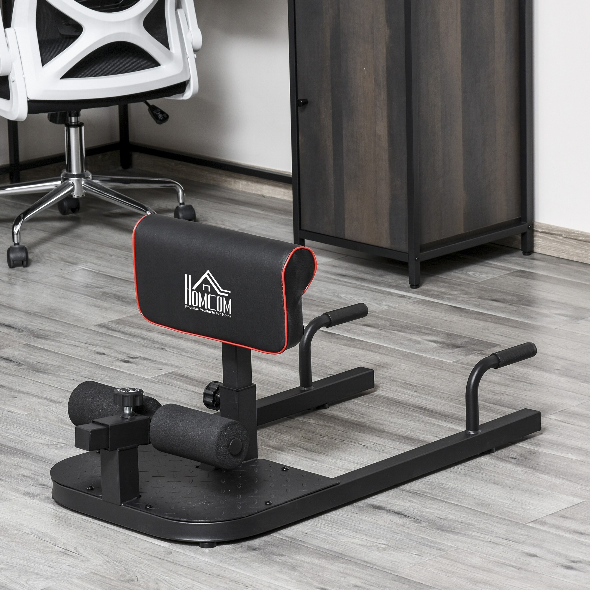 HOMCOM 3-in-1 Trainingsgerät 97 x 50 x 45,5–57,5 cm (LxBxH)