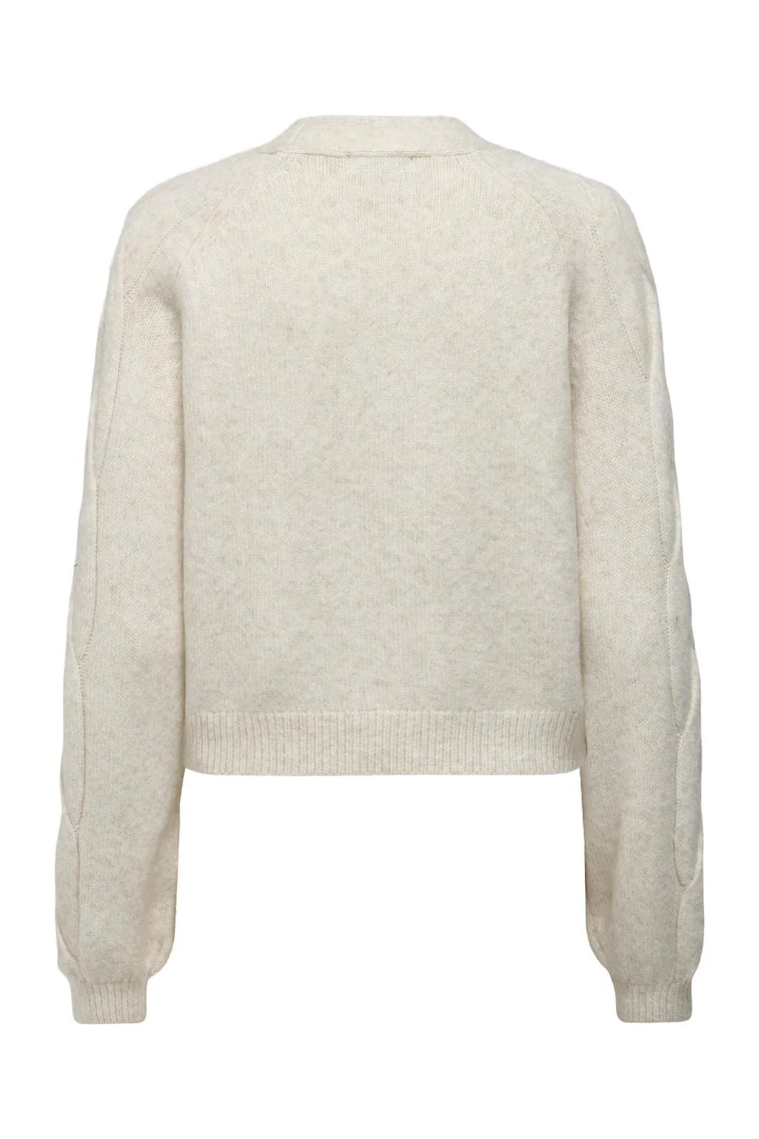JDY JDYsusanna L/S Vn Short Cable Cardi. Knt 4610361 whitecap gray melange