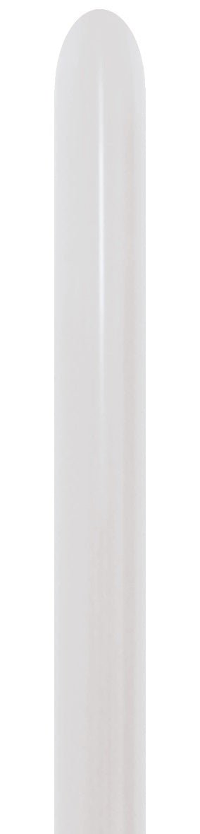 Witte Modellleerballonnen Parel 1,52m 50st
