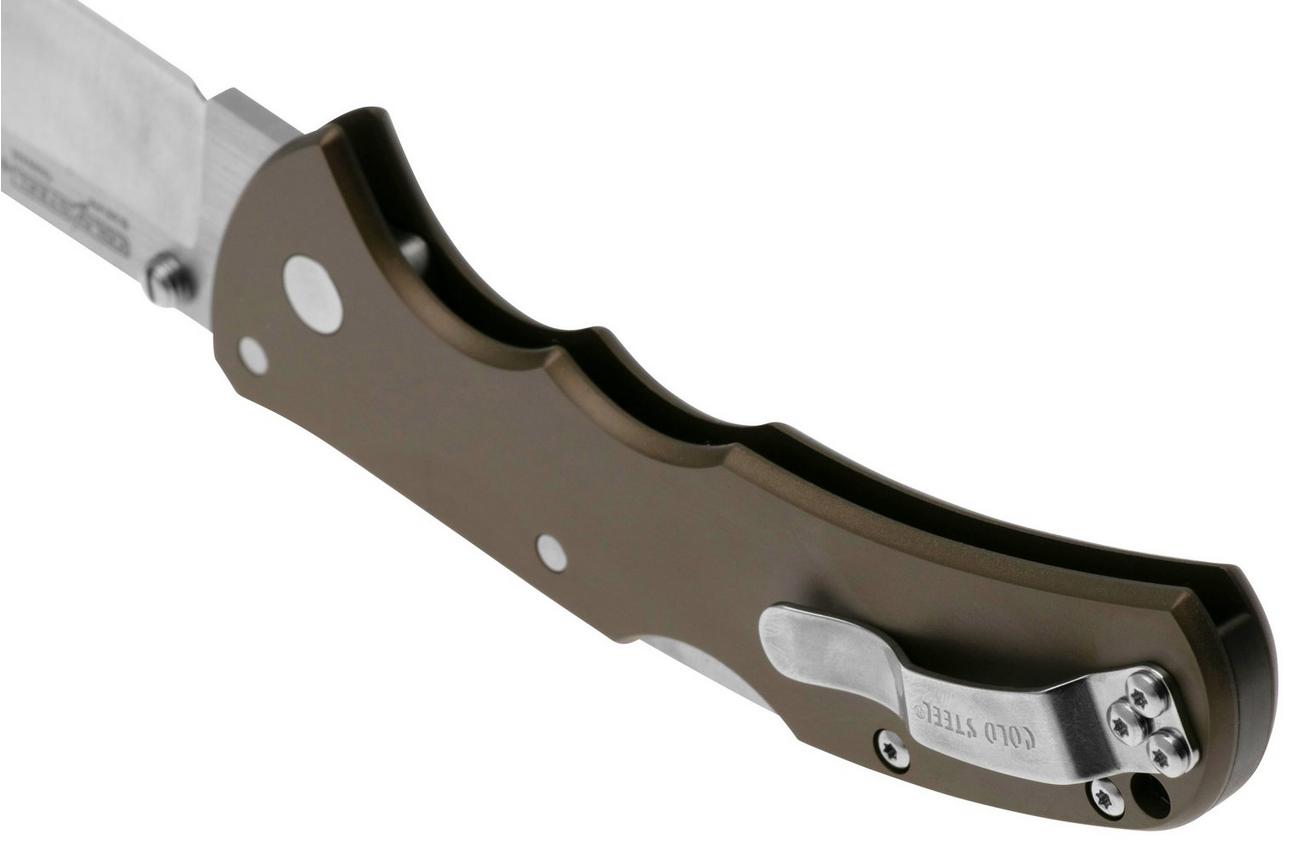 Cold Steel Code 4 Clip Point 58PS CPM S35VN plain edge, zakmes