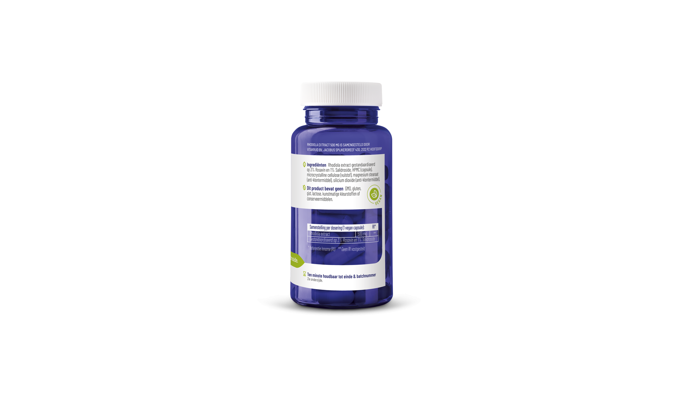 Rhodiola extract 500 mg 3% Rosavin