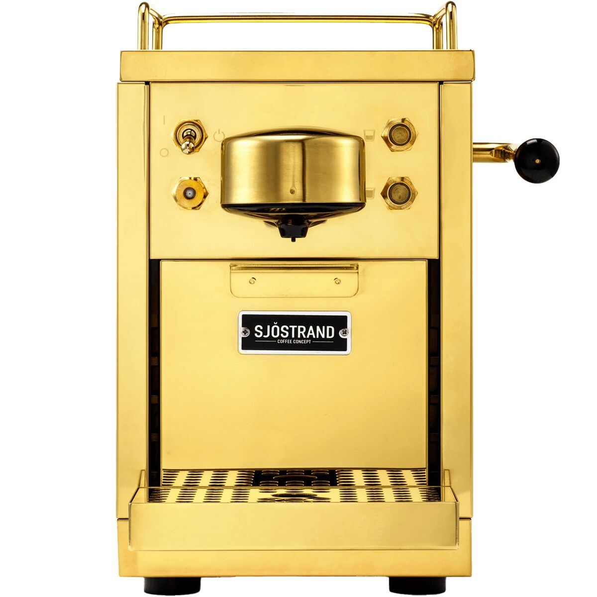 The Original kapselmaskin, messing