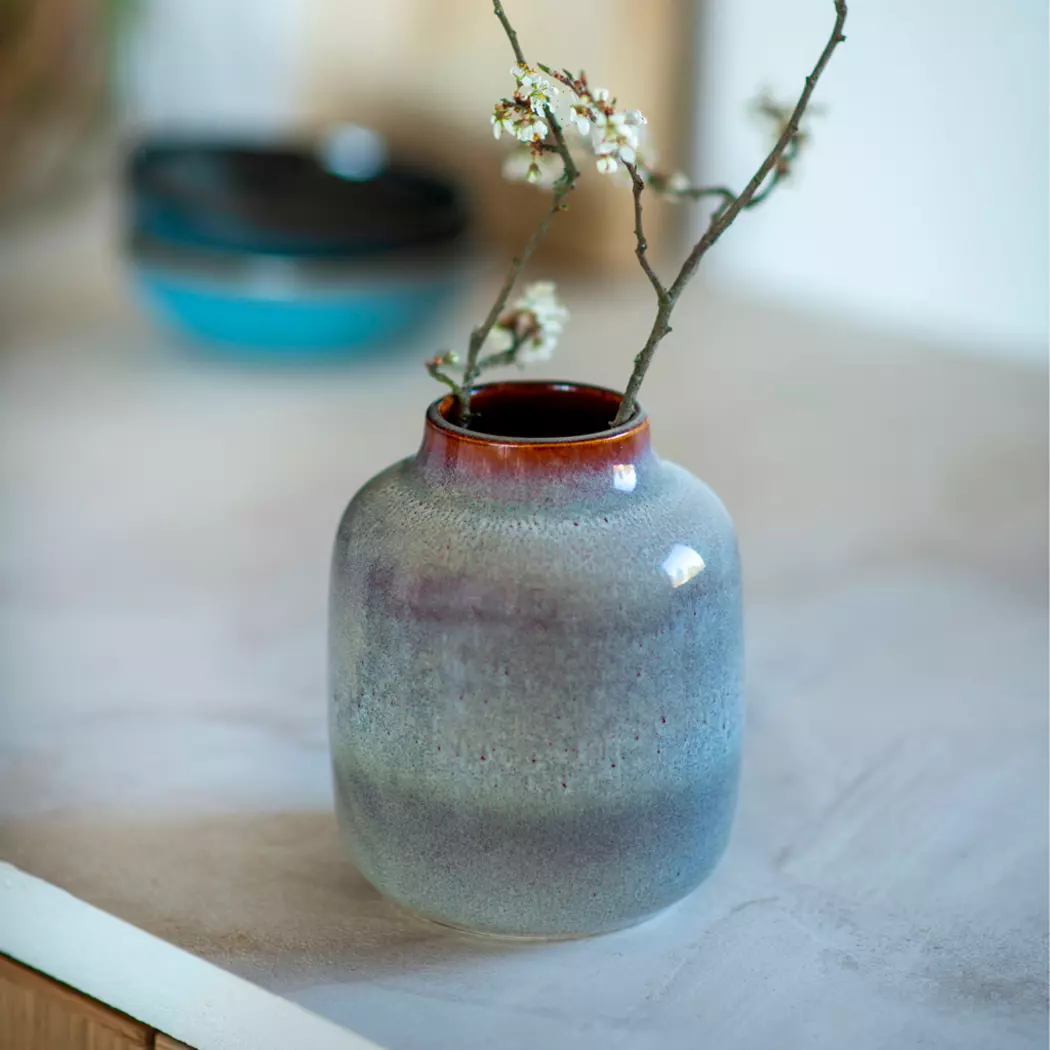 Vase Lave Home Beige 15,3 cm
