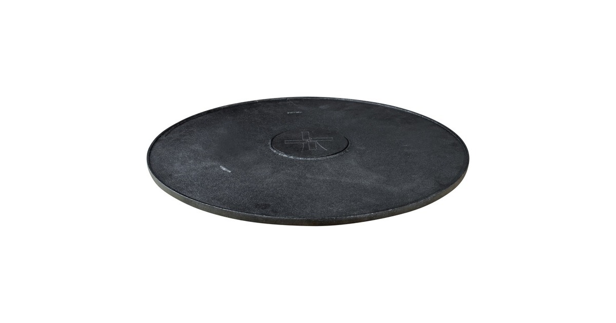 The WindmillPlancha grillplaat  (Zwart, 75 cm)