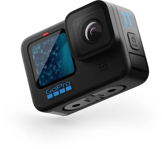 GoPro® | HERO11 Black - Action-kamera - 27 MP - 5.3K / 60 fps - 27 MP - trådløst netværk - undervands op til 10 m - sort