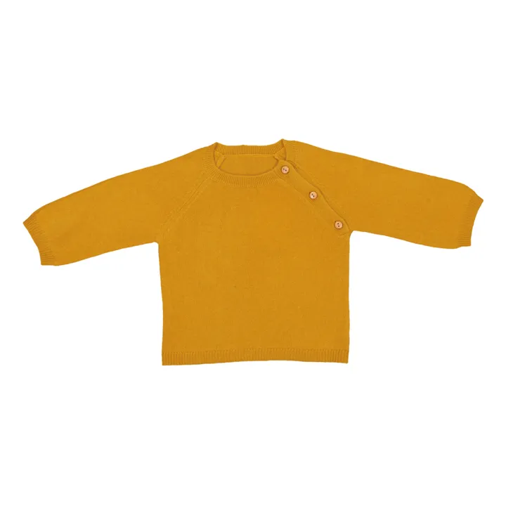 Les lutins Pull Cachemire Paul | Jaune