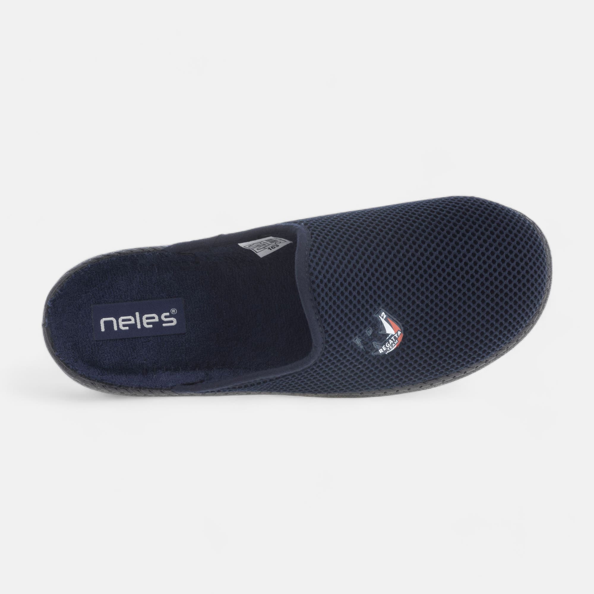 Pantoufles mules Homme bleu marine