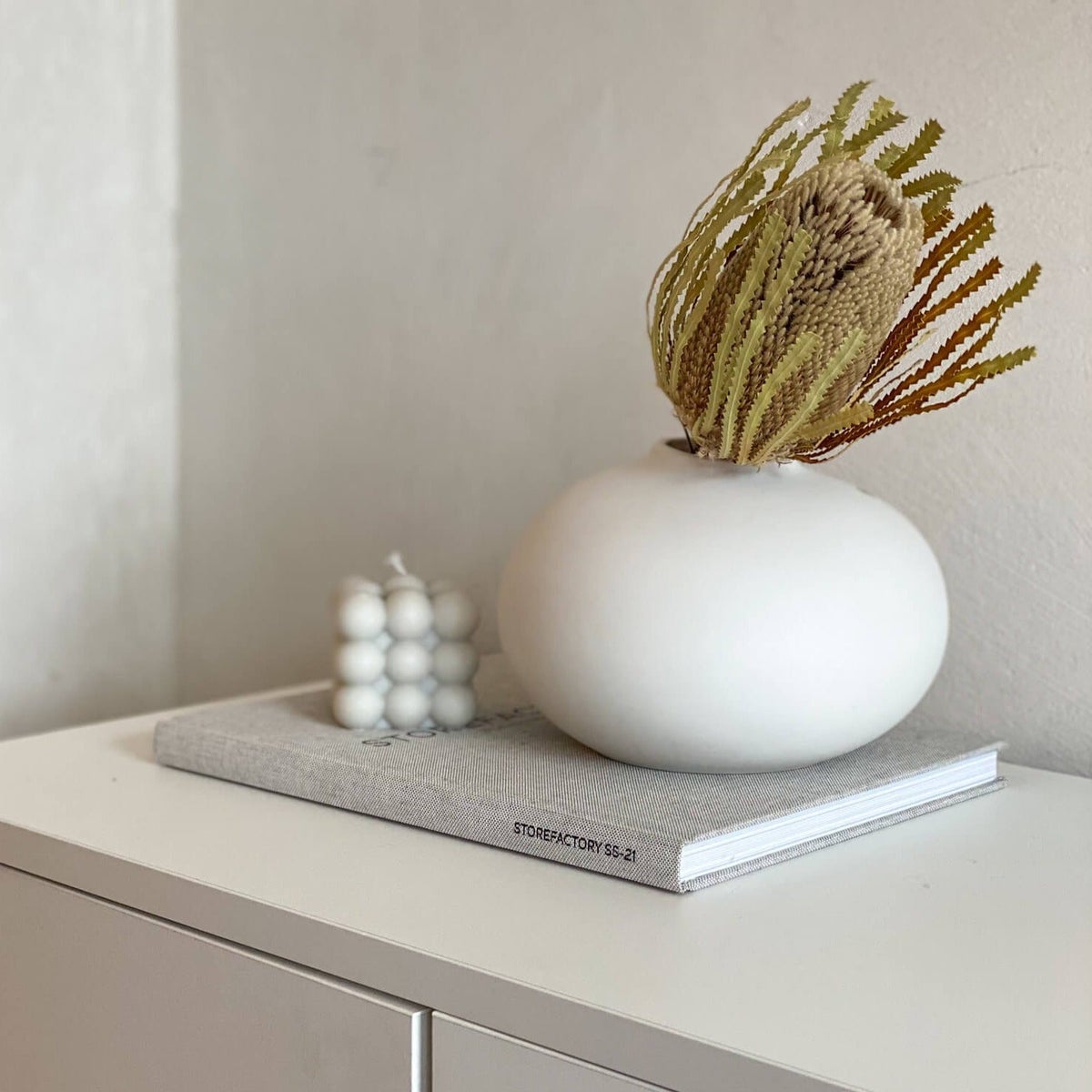 Gedroogde Banksia-bloem