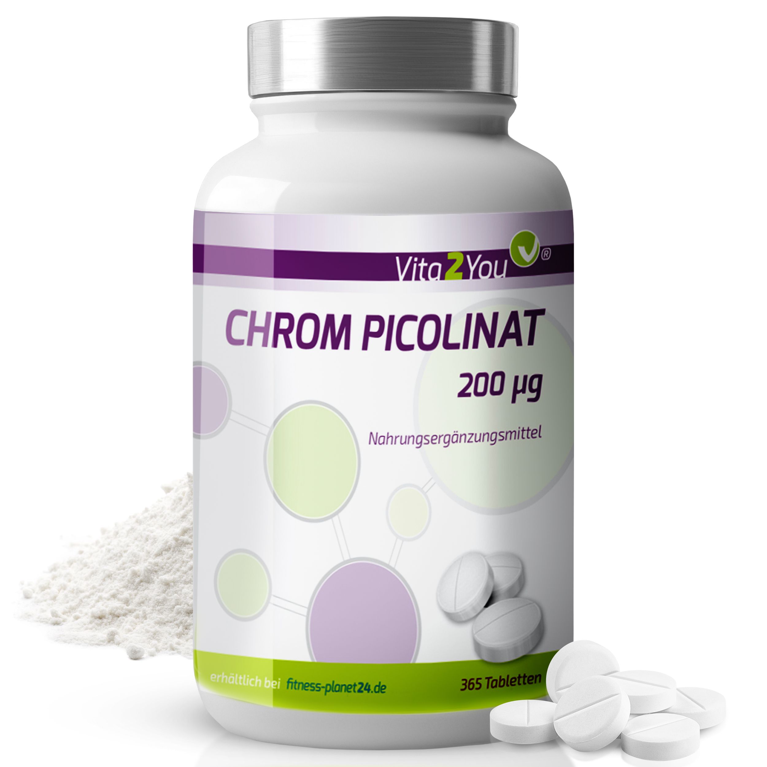 Vita2You Chrom Picolinat 200mcg Tabletten